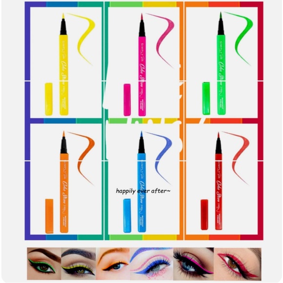 Simply Bella colorful eyeliners (7) - NWT - Picture 10 of 10